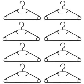 B&M Swivel Hook Hangers 8pk - Black 5 B&M Swivel Hook Hangers 8pk - Black - Image 3