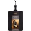 B&M Urban Paradise Black Pine Wood Serve Board 2 B&M Urban Paradise Black Pine Wood Serve Board -Household Product Store 390146 black pine wood serve board with serving handle 2