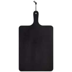 B&M Urban Paradise Black Pine Wood Serve Board -Household Product Store 390146 black pine wood serve board with serving handle 3