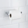 B&M Chrome Toilet Roll Holder -Household Product Store 390423 chrome toilet roll holder