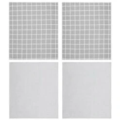 Microfibre Tea Towels 4pk - Check 8 Microfibre Tea Towels 4pk - Check -Household Product Store 392131 simply everyday 4pk microfibre tea towels 45x65cm check 2