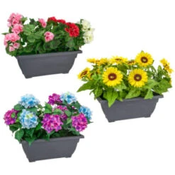Bloom Basic Window Box - Hydrangea -Household Product Store 392827 basic window box group