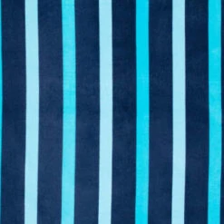 B&M Adult's Beach Towel - Blue Stripes 9 B&M Adult's Beach Towel - Blue Stripes -Household Product Store 393917 adult printed beach towel blue stripe 4