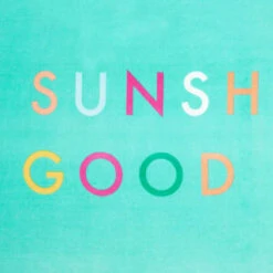 B&M Adult's Beach Towel - Sunshine & Good Times 9 B&M Adult's Beach Towel - Sunshine & Good Times -Household Product Store 393919 adult slogan beach towel sunshine and good times 3