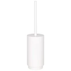 Simply Everyday Matte White Toilet Brush -Household Product Store 394036 matte toilet brush