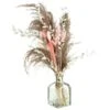 B&M Sunset Daze Flower Arrangement In Glass Bottle -Household Product Store 394312 sunset daze arranement