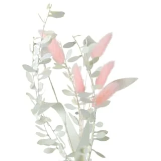 B&M Flower Arrangement In Glass Bottle 4 B&M Flower Arrangement In Glass Bottle - Image 2