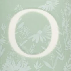 B&M Floral Alphabet Mug (Assorted) -Household Product Store 394402 floral alphapet mug green o 2