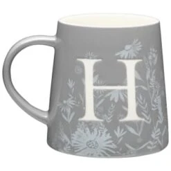 B&M Floral Alphabet Mug (Assorted)