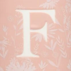 B&M Floral Alphabet Mug (Assorted) -Household Product Store 394402 floral alphapet mug pink f 2