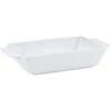 B&M White Rectangular Roaster 2 B&M White Rectangular Roaster -Household Product Store 394625 white rectangular roaster 2