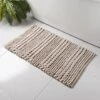 Retreat Knitted Bath Mat 50 X 80cm - Biscuit -Household Product Store 394677 retreat knitted bathmat biscuit