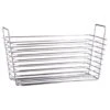 B&M Chrome Rectangle Basket -Household Product Store 394686 chrome rectangle basket