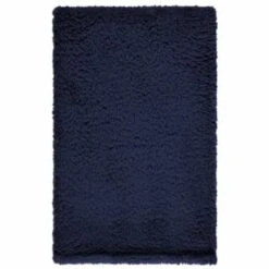 B&M Simply Teddy Navy Rolled Throw 9 B&M Simply Teddy Navy Rolled Throw -Household Product Store 394931 teddy throw navy 4