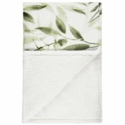 Winston Green Leaf Sherpa Throw -Household Product Store 394948 winston leaf sherpa throw green 2