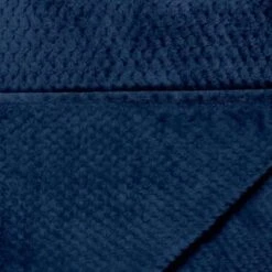 Simply Everyday Oversized Waffle Throw - Navy -Household Product Store 394990 simply oversized waffle throw navy 2