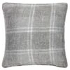 Hampton Check Cushion - Grey -Household Product Store 395332 hampton grey check cushion