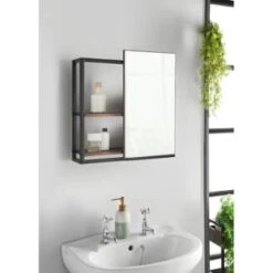 Tromso Bathroom Mirror Cabinet -Household Product Store 395661 tromso mirror cabinet 2