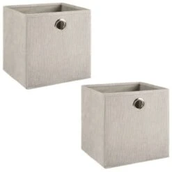 Lokken Cord Storage Cubes 2pk - Light Grey 8 Lokken Cord Storage Cubes 2pk - Light Grey -Household Product Store 395811 2pk cord lokken storage cubes light grey 3