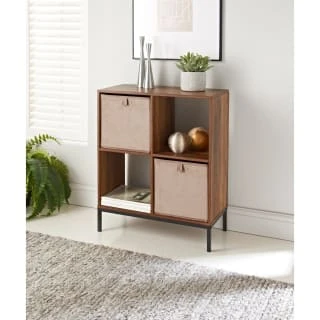 Lokken Velvet Storage Cubes 2pk - Mushroom 6 Lokken Velvet Storage Cubes 2pk - Mushroom - Image 4