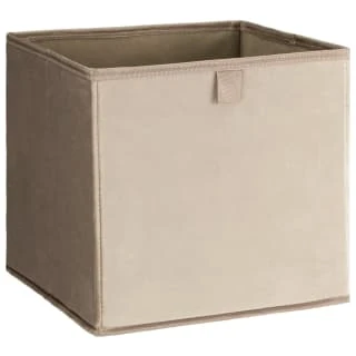 Lokken Velvet Storage Cubes 2pk - Mushroom 3 Lokken Velvet Storage Cubes 2pk - Mushroom