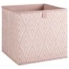 Lokken Printed Storage Cubes 2pk - Pink Diamond -Household Product Store 395838 2pk printed lokken storage cubes pink diamond 4