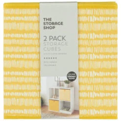 Lokken Mark Making Storage Cubes 2pk - Ochre 9 Lokken Mark Making Storage Cubes 2pk - Ochre -Household Product Store 395847 2pk lokken ochre storage cubes mark making 2