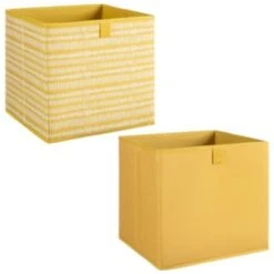 Lokken Mark Making Storage Cubes 2pk - Ochre 10 Lokken Mark Making Storage Cubes 2pk - Ochre -Household Product Store 395847 2pk lokken ochre storage cubes mark making 3