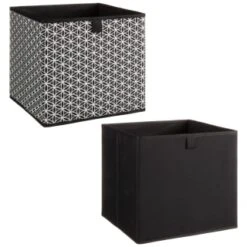 Lokken Mark Making Storage Cubes 2pk - Mono 10 Lokken Mark Making Storage Cubes 2pk - Mono -Household Product Store 395850 2pk lokken mono storage cubes mark making 3