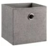 Lokken Linen Storage Cubes 2pk - Grey -Household Product Store 395851 2pk linen lokken storage cubes grey 4