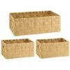 B&M Caen Set Of 3 Paper Rope Baskets - Natural 2 B&M Caen Set Of 3 Paper Rope Baskets - Natural -Household Product Store 395883 caen set of 3 paper rope baskets natural 2