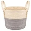 B&M Wicker Basket - Grey