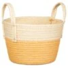 B&M Wicker Basket - Ochre -Household Product Store 395908 wicker basket ochre