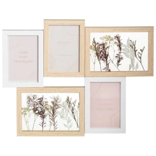 B&M Boho Soul Foliage Multi Aperture Photo Frame 3 B&M Boho Soul Foliage Multi Aperture Photo Frame