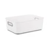 Anti Slip Medium Storage Box - White -Household Product Store 396958 anti slip medium storage box white