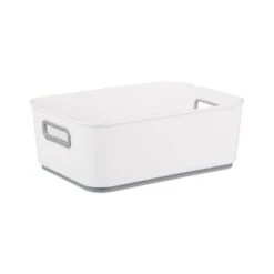 Anti Slip Medium Storage Box - White